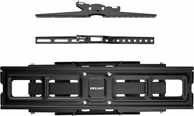 REXANT 38-0370 Кронштейн для телевизора 37 quot;-75 quot;, наклонно-поворотный, двойное колено REXANT