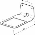 REXANT 38-0623 Кронштейн для Яндекс Станции, настенный, серый REXANT
