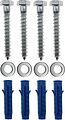 REXANT 38-0660 Кронштейн для боксерской груши, гамаков для йоги, до 200кг, черный REXANT