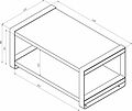 REXANT 38-0676 Полка-органайзер для кухни, двухъярусная, дуб Харбор, белая REXANT