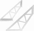 REXANT 38-0681 Кронштейн в стиле лофт для крепления полок, настенный, белый REXANT