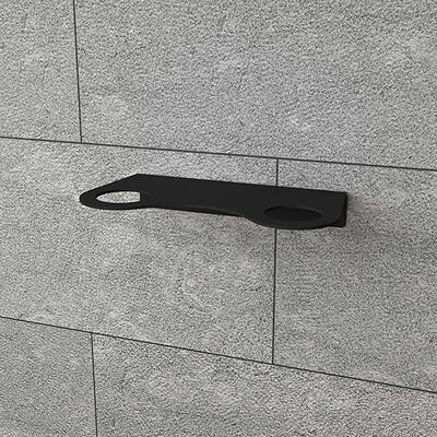 REXANT 38-0699 Держатель дозатора для жидкого мыла и шампуней на 2 флакона настенный, черный REXANT