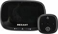 REXANT 45-1115 Видеоглазок дверной REXANT (DV-115) с цветным LCD-дисплеем 4.3 quot; с функцией записи фото/видео по движению, встроенный звонок, ночной режим работы