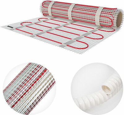 REXANT 51-0502-2 Теплый пол, нагревательный мат Classic RNX-1-150 1м², 0,5х2м, 150Вт, двухжильный, с экраном REXANT