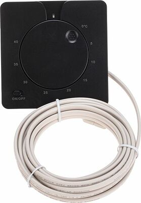 REXANT 51-0593 Терморегулятор механический R5XT черный REXANT