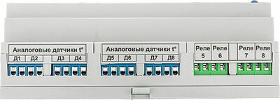 REXANT 51-0844 Терморегулятор 8-зонный TermoStat Infinity 16А (на DIN-рейку) REXANT