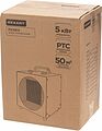 REXANT 60-0009 Пушка тепловая (тепловентилятор) электрическая, квадратная, PTC, 5кВт REXANT