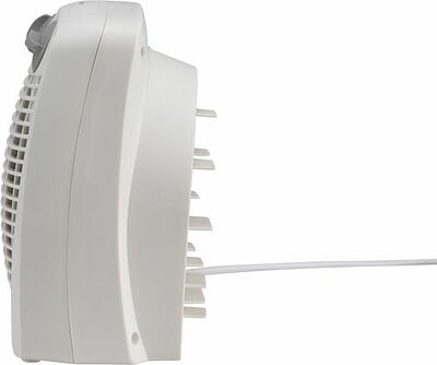 REXANT 60-0033 Тепловентилятор электрический настольный 2кВт со спиральным нагревательным элементом, белый REXANT