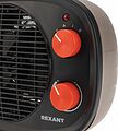 REXANT 60-0034 Тепловентилятор электрический настольный 2кВт со спиральным нагревательным элементом, черный REXANT