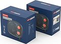 REXANT 60-0034 Тепловентилятор электрический настольный 2кВт со спиральным нагревательным элементом, черный REXANT