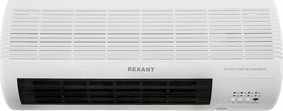 REXANT 60-0035 Тепловентилятор электрический настенный PTC 2кВт, белый REXANT