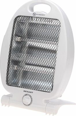 REXANT 60-0057 Обогреватель электрический инфракрасный настольный 0,8кВт с кварцевыми трубками, с складным основанием REXANT