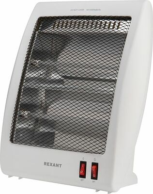 REXANT 60-0058 Обогреватель электрический инфракрасный настольный 0,8кВт с кварцевыми трубками REXANT