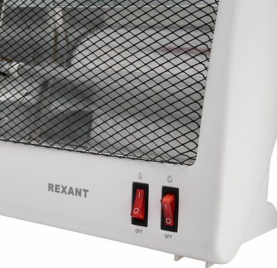 REXANT 60-0058 Обогреватель электрический инфракрасный настольный 0,8кВт с кварцевыми трубками REXANT