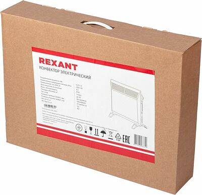 REXANT 60-0091 Электрический конвектор с механическим термостатом, 1,5 кВт, Стич REXANT