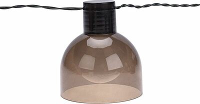 REXANT 602-2419 Гирлянда садовая Эбби, 335 см, 3000К, встроенный аккумулятор, солнечная панель, коллекция Лондон REXANT