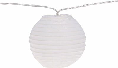 REXANT 602-2428 Гирлянда садовая Денг, 635см, 3000К, встроенный аккумулятор, солнечная панель, коллекция Пекин REXANT