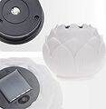 REXANT 602-2431 Светильник садовый Лотос, 3000К, 15см, встроенный аккумулятор, солнечная панель, коллекция Пекин REXANT