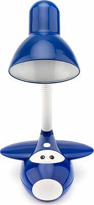 REXANT 603-1001 Светильник настольный REXANT Смелый Летчик на основании, с цоколем Е27, 60 Вт, цвет синий