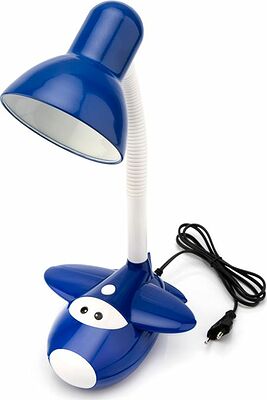 REXANT 603-1001 Светильник настольный REXANT Смелый Летчик на основании, с цоколем Е27, 60 Вт, цвет синий