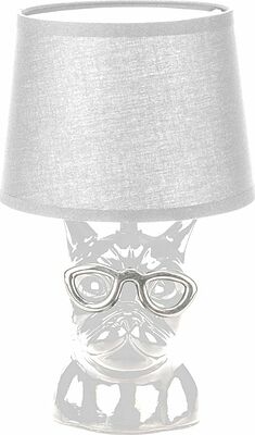 REXANT 603-1017 Светильник декоративный настольный МОБИ quot;Бульдог quot;, с цоколем Е14, 40Вт, цвет белый REXANT