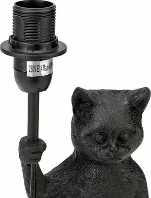 REXANT 603-1018 Светильник декоративный настольный МОБИ quot;Кот с зонтом quot; , с цоколем Е14, 40 Вт, цвет черный REXANT