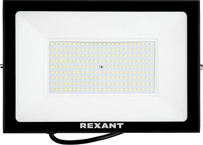 REXANT 605-007 Прожектор светодиодный СДО 200Вт 16000Лм 6500К холодный свет, черный корпус REXANT
