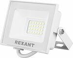 REXANT 605-025 Прожектор светодиодный СДО 30Вт 2400Лм 6500K холодный свет, белый корпус REXANT