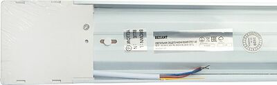 REXANT 607-002 Светильник линейный СПО опал IP20 36Вт 185-265В 6500K холодный свет 1,2м (хит продаж!) REXANT