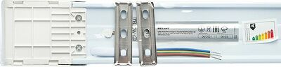 REXANT 607-011 Светильник линейный СПО опал IP20 18Вт 185-265В 4000K нейтральный свет 0,6м REXANT