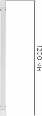 REXANT 607-014 Светильник линейный СПО опал IP20 36Вт 185-265В 6500K холодный свет 1,2м REXANT