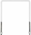 REXANT 607-405 Кронштейн на опору с 1 хомутом белый (625х460х280 Ø51) REXANT арт.607-300; 607-301;607-303 REXANT 607-405 Кронштейн на опору с 1 хомутом белый (625х460х280 Ø51) REXANT арт.607-300; 607-301;607-303