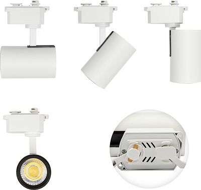 REXANT 611-001 Светильник светодиодный трековый Star Track 12Вт 4000К LED белый REXANT