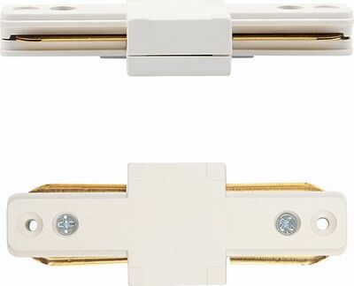 REXANT 612-004 Коннектор для однофазного шинопровода I-образный белый REXANT