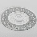 REXANT 650-1019 Светильник настенно-потолочный Aqua LED 48 Вт 2700-6500 К управления с пульта и выключателя, диммирование, встроенный ночник L REXANT