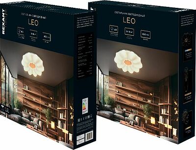 REXANT 650-1061 Светильник потолочный Leo, LUMI Line, 42Вт, 450x120 мм, белый REXANT