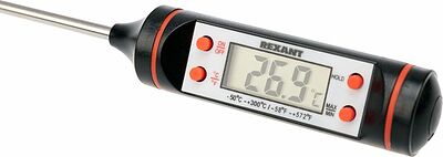 REXANT 70-0512 Термометр цифровой (термощуп) RX-512 REXANT