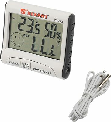REXANT 70-0515 Термогигрометр комнатно-уличный REXANT