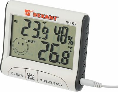 REXANT 70-0515 Термогигрометр комнатно-уличный REXANT