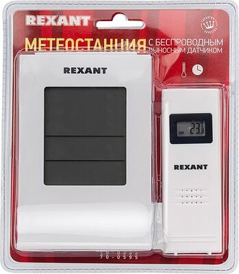 REXANT 70-0595 Метеостанция с беспроводным выносным датчиком REXANT