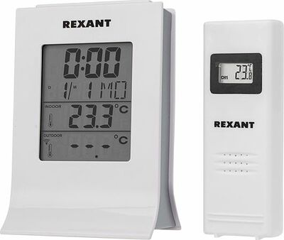REXANT 70-0595 Метеостанция с беспроводным выносным датчиком REXANT