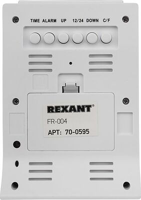 REXANT 70-0595 Метеостанция с беспроводным выносным датчиком REXANT