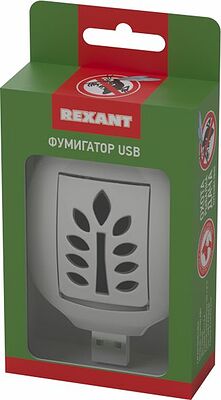 REXANT 71-0034 Фумигатор USB, S 30м², белый REXANT