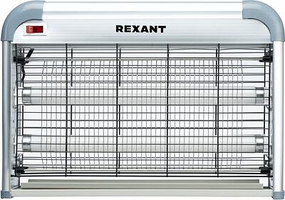 REXANT 71-0046 Антимоскитная инсектицидная лампа S 80м², 2х10Вт, 220В REXANT