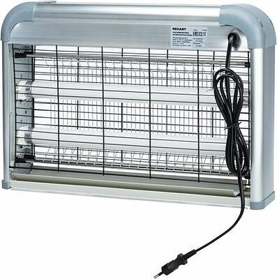 REXANT 71-0046 Антимоскитная инсектицидная лампа S 80м², 2х10Вт, 220В REXANT