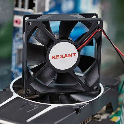 REXANT 72-4080 Вентилятор RX 8025MS, DC 24В REXANT