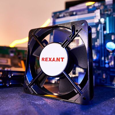 REXANT 72-6120 Вентилятор RQA 12025HSL, AC 220В REXANT