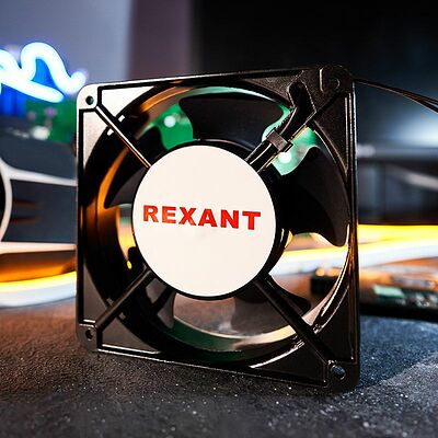 REXANT 72-6122 Вентилятор RQA 12038HSL, AC 220В REXANT