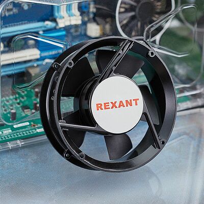 REXANT 72-6170 Вентилятор RQA 172x163x51HBL, AC 220В REXANT