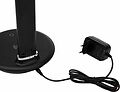 REXANT 75-0219 Светильник настольный REXANT Status LED, USB-зарядка устройств, 2700-6500 К, диммирование, 220 В, эффект тиснения под кожу
